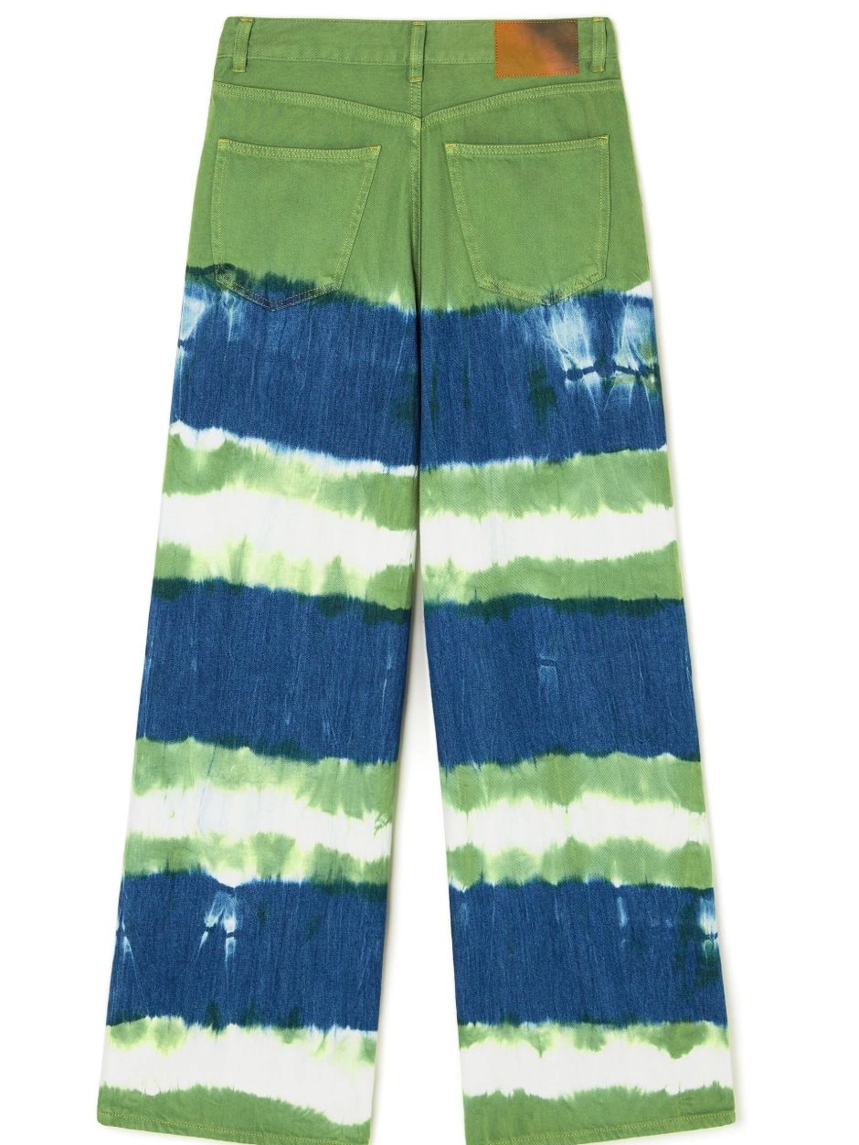 Affordable Journey Alanui jeans tie-dye Women Magic 0731